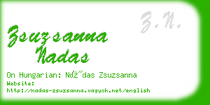 zsuzsanna nadas business card